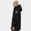 CANADA GOOSE 加拿大鹅 男士经典徽章 Leslie 派克连帽羽绒服 黑色 2052M 9061 商品缩略图4