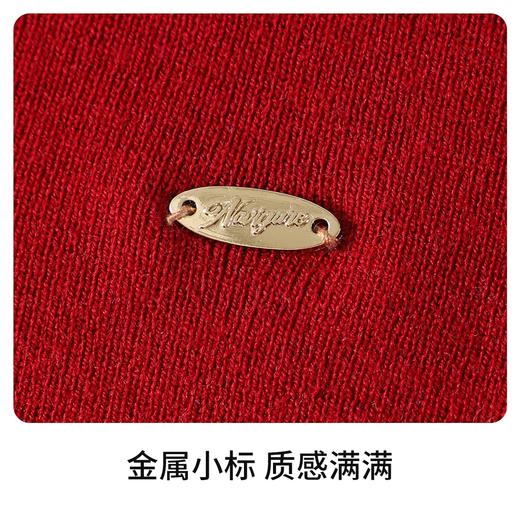 【纳维凯尔】【120-165】【含绵羊毛】女童半高领针织衫百搭毛衣 商品图9