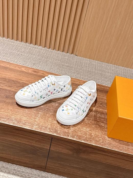 驴家  x 村上隆联名款 春夏新款休闲运动板鞋(DBG) 商品图2