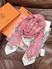 秋冬特惠💰420 爱马仕围巾 羊绒新款 买了都说好看 推荐 爱马仕双面同色羊绒方巾 商品缩略图5