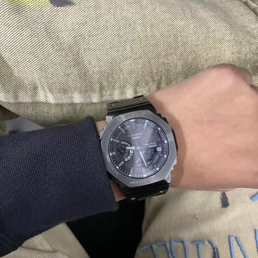 卡西欧 G-SHOCK时尚潮流运动男士腕表金属八角表 商品图5
