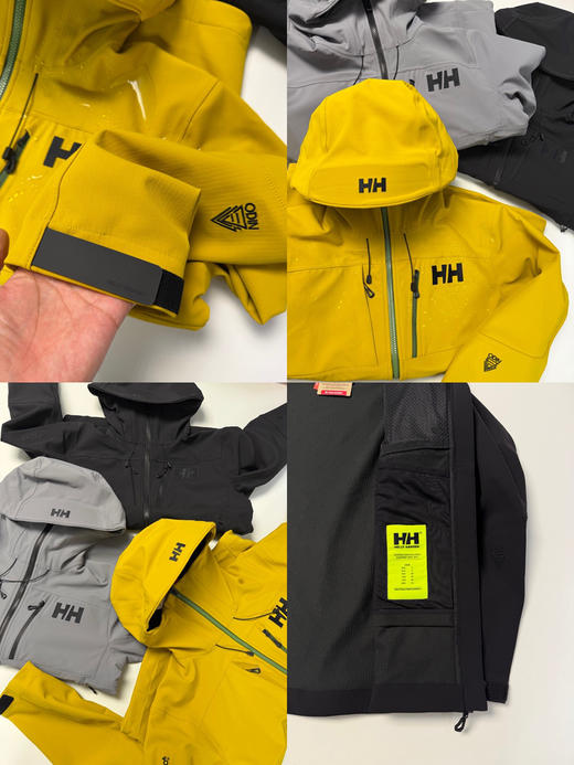 原单正品 HH海丽汉森 25奥丁中国限定ODIN软壳衣，
颜色：沙丘金，隐秘灰，太古黑
尺码：m-xxl 商品图8