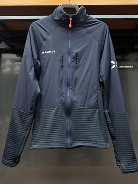 原单正品 MAMMUT猛犸象艾格极限系列硬核中层全能轻量抓绒衣，
S-2XL 深蓝色  三四天左右发货 数量非常少