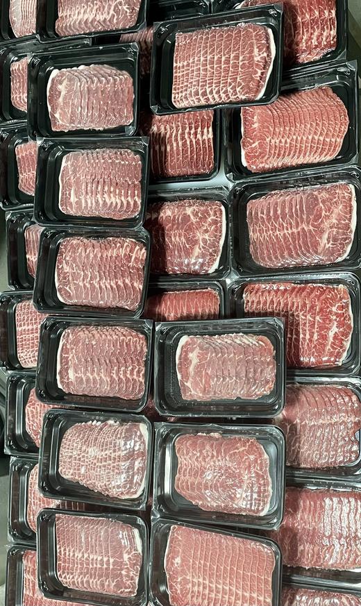 纯血黑安格斯原切肉片多款 尊贵厚片 整肉原切 烤肉 涮锅上品 精修 新鲜 无激素无添加 顺丰冷链包邮|百里食牛 1231 商品图5