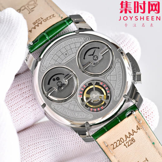 玩转时间博弈——Jacob & Co 捷克豹转盘 时来运转 男士腕表 商品图7