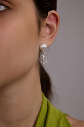 SOL DE VERANO Retiro双人银耳环