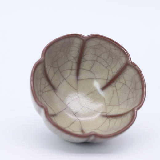 问鼎传世哥窑龙字款木槿杯 商品图1