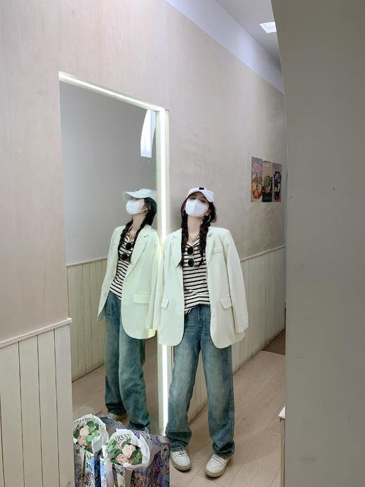 <曾小咸推荐>现货秒杀 ！微信超特价！条纹长袖t恤 日常129.99 立减60 秒杀69.99！加长款牛仔裤  秒杀79.99！！ 商品图14