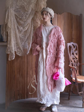 Daniela Gregis 玫粉色羊绒围巾