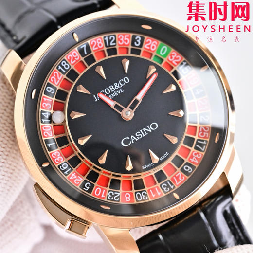 玩转时间博弈——Jacob & Co 捷克豹转盘 时来运转 男士腕表 商品图5