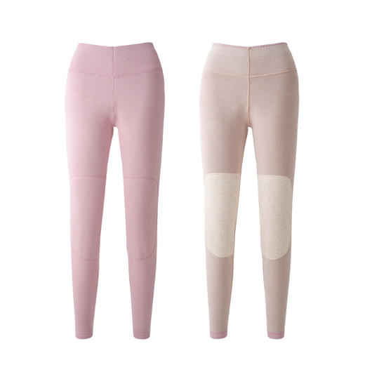 爱帝加绒加厚羊毛保暖情侣款贴片护膝高腰保暖裤 商品图6