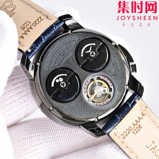 玩转时间博弈——Jacob & Co 捷克豹转盘 时来运转 男士腕表 商品图5