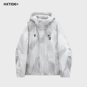 【新品上新】HX 冬季短款带帽羽绒服脏脏灰S100544149101