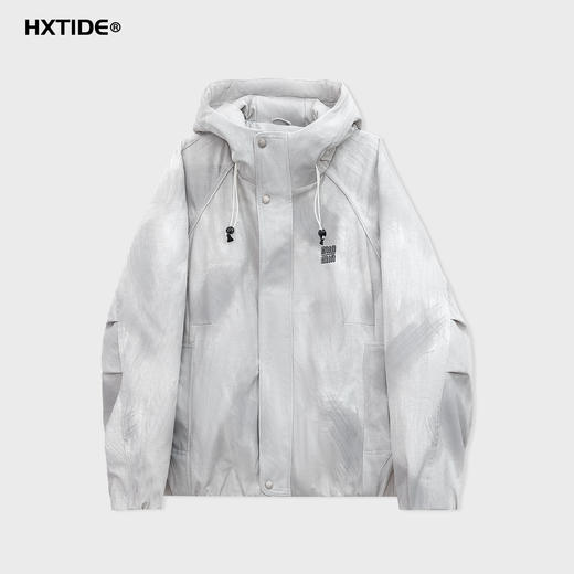 【新品上新】HX 冬季短款带帽羽绒服脏脏灰S100544149101 商品图0