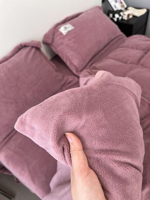 【特价清仓159元/套】【四件套约9斤起重】250g加厚牛奶绒四件套【不支持退换】 商品图4