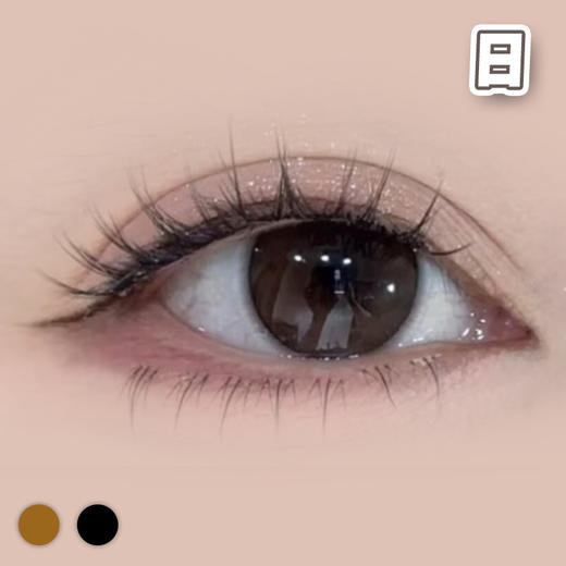 #CD24 甜圈 巧色/黑色【10片装】国产精品 / 14.5mm日抛 商品图0