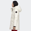 CANADA GOOSE 加拿大鹅 女士黑标徽章 Leslie 派克连帽羽绒服 白色 3833WB 9433 商品缩略图4