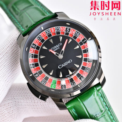 玩转时间博弈——Jacob & Co 捷克豹转盘 时来运转 男士腕表 商品图1