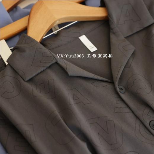 线下实体版【品质好货】 男士软弹纯棉家居服睡衣，长袖+长裤 商品图4