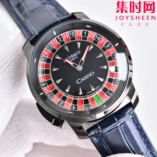 玩转时间博弈——Jacob & Co 捷克豹转盘 时来运转 男士腕表 商品图0