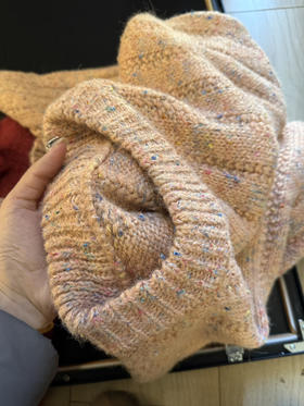 东大门花纱点毛衣