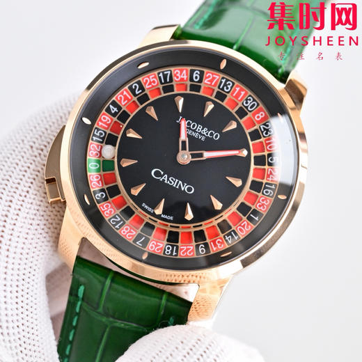 玩转时间博弈——Jacob & Co 捷克豹转盘 时来运转 男士腕表 商品图2