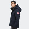 CANADA GOOSE 加拿大鹅 男士经典徽章 MacMillan 派克绗缝连帽羽绒服 蓝色 2080M 9063 商品缩略图4