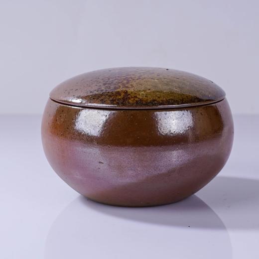 龙窑柴烧醒茶罐 越州潦浒土陶 商品图2