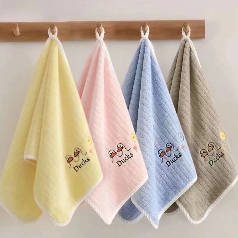 动感光波 珊瑚绒毛巾规格25*50厘米