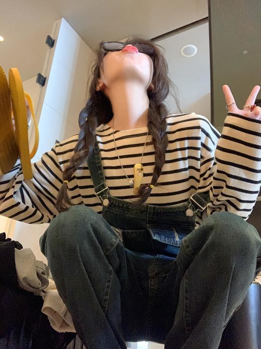 <曾小咸推荐>现货秒杀 ！微信超特价！条纹长袖t恤 日常129.99 立减60 秒杀69.99！加长款牛仔裤  秒杀79.99！！ 商品图8