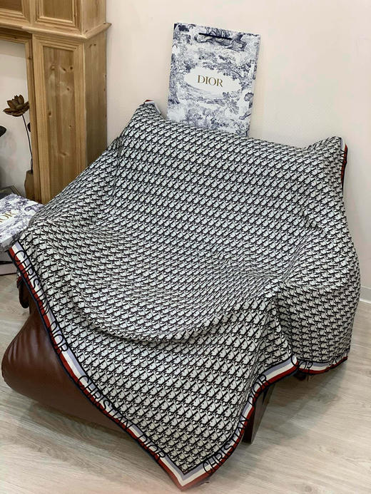 秋冬特惠💰420 迪家围巾【D边框老花】度假及日常都非常好搭配的款 商品图7