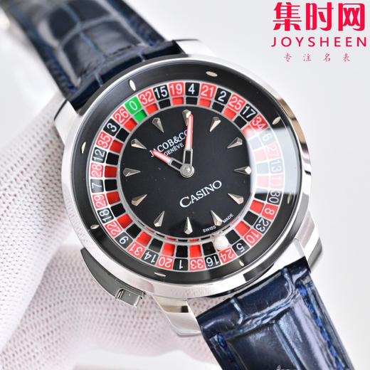玩转时间博弈——Jacob & Co 捷克豹转盘 时来运转 男士腕表 商品图0