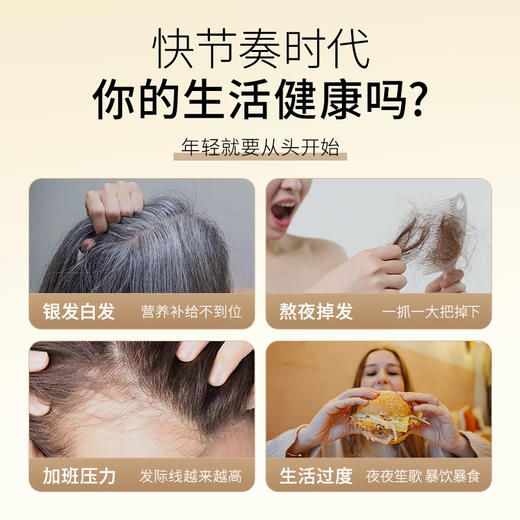 【黑珍七味粉】7重自然黑营养，10种天然食材，吃黑好处多，“头顶”大事，不过“芝麻小事” 商品图2