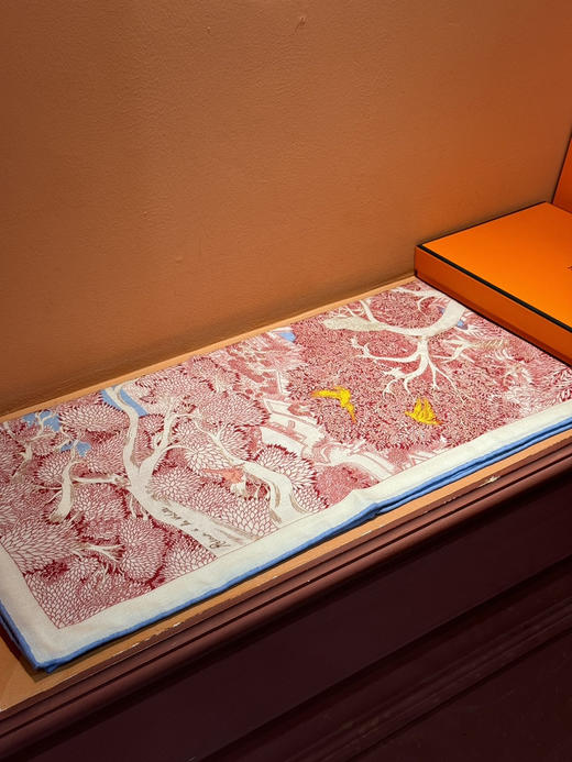 秋冬特惠💰420 爱马仕围巾 秋冬搭配利器 双面同色 版真丝羊绒披肩！ 商品图5