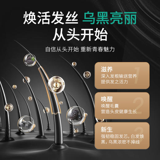 【黑珍七味粉】7重自然黑营养，10种天然食材，吃黑好处多，“头顶”大事，不过“芝麻小事” 商品图3