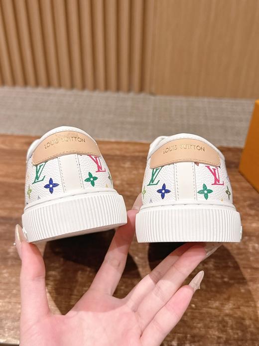 驴家  x 村上隆联名款 春夏新款休闲运动板鞋(DBG) 商品图6