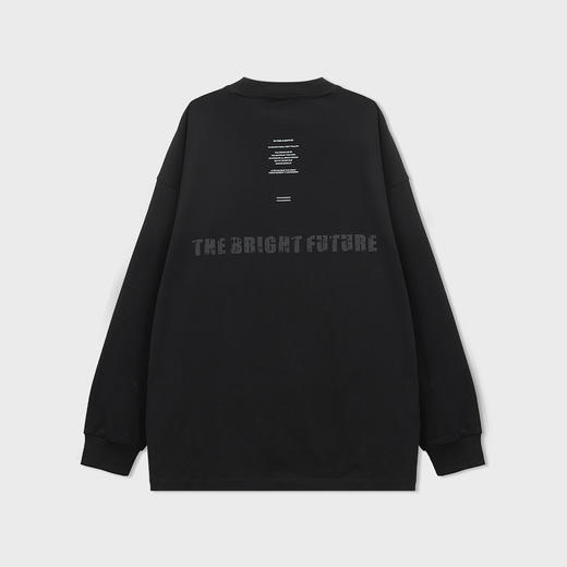 【新品上新】HX 春季圆领长袖T恤纯棉C102610006101/02 商品图3