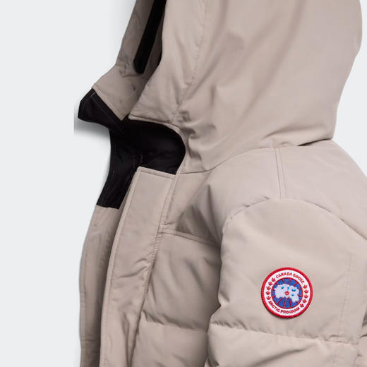CANADA GOOSE 加拿大鹅 男士经典徽章 MacMillan 派克绗缝连帽羽绒服 卡其色 2080M 9432 商品图1