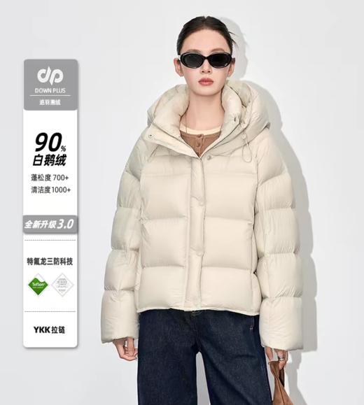 工厂特价几件拒水超蓬90%白鹅绒羽绒服 商品图2