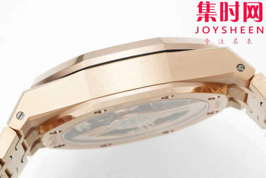 DDF配重版 重量200克+ 爱彼皇家橡树计时26240系列 全玫金钢带款 DDF26240皇家橡树无卡度版本 丹东4401机 拥有计时飞返功能 男士腕表 商品图6