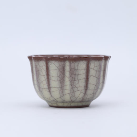 问鼎传世哥窑龙字款棣棠杯 商品图0