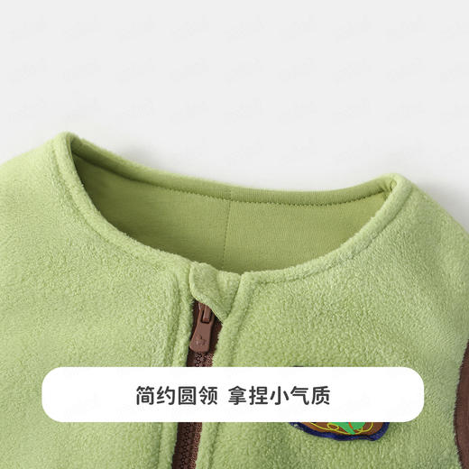 【90-140】【MQDmini】男女童摇粒绒保暖马甲上衣 商品图6