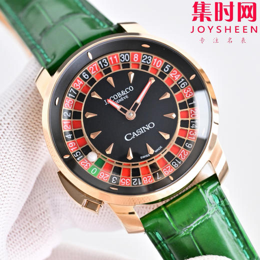 玩转时间博弈——Jacob & Co 捷克豹转盘 时来运转 男士腕表 商品图0