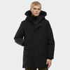CANADA GOOSE 加拿大鹅 男士经典徽章 Leslie 派克连帽羽绒服 黑色 2052M 9061 商品缩略图3