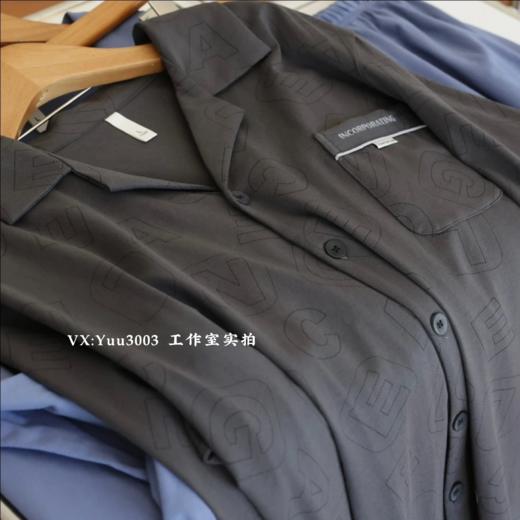 线下实体版【品质好货】 男士软弹纯棉家居服睡衣，长袖+长裤 商品图8