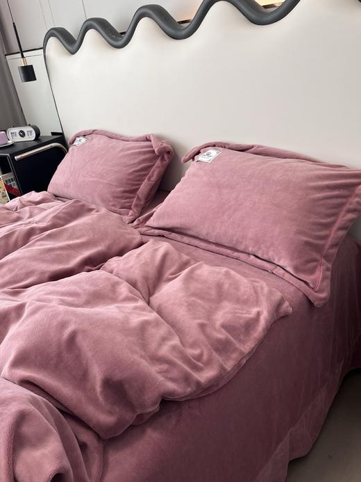 【特价清仓159元/套】【四件套约9斤起重】250g加厚牛奶绒四件套【不支持退换】 商品图3