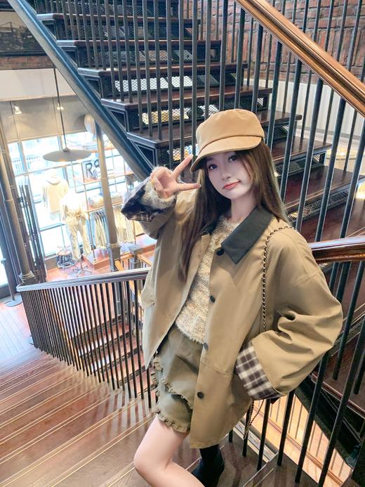 <曾小咸推荐>现货秒杀 ！微信超特价！美拉德风风衣外套 日常289.99 立减140 秒杀149.99！！ 商品图2