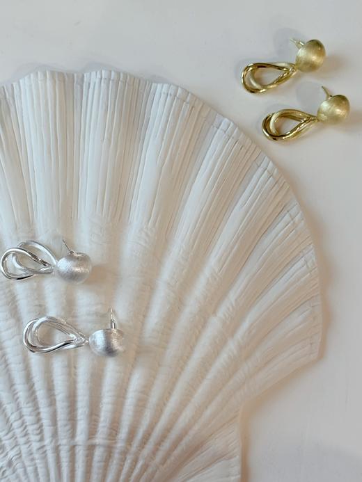 SOL DE VERANO Retiro双人银耳环 商品图3