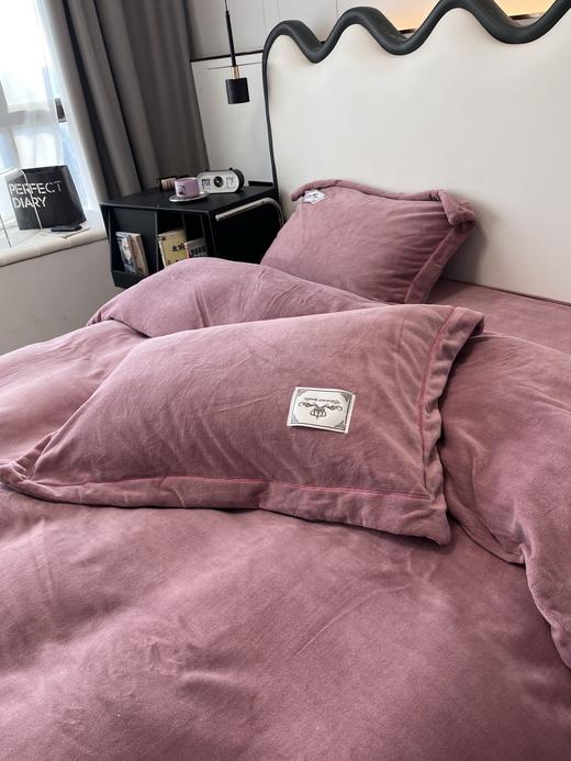 【特价清仓159元/套】【四件套约9斤起重】250g加厚牛奶绒四件套【不支持退换】 商品图6