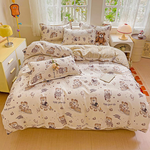 清仓59.9一套【国色芳华系列磨毛棉四件套】四季款！日常焕新，这套兼具艺术感与实用性的四件套都是不二之选 商品图8